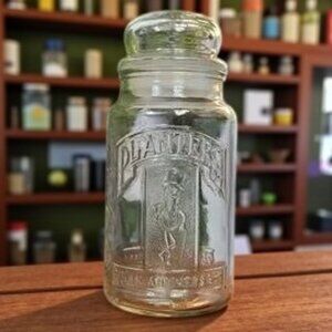Vintage 1981 Mr. Peanut Jar